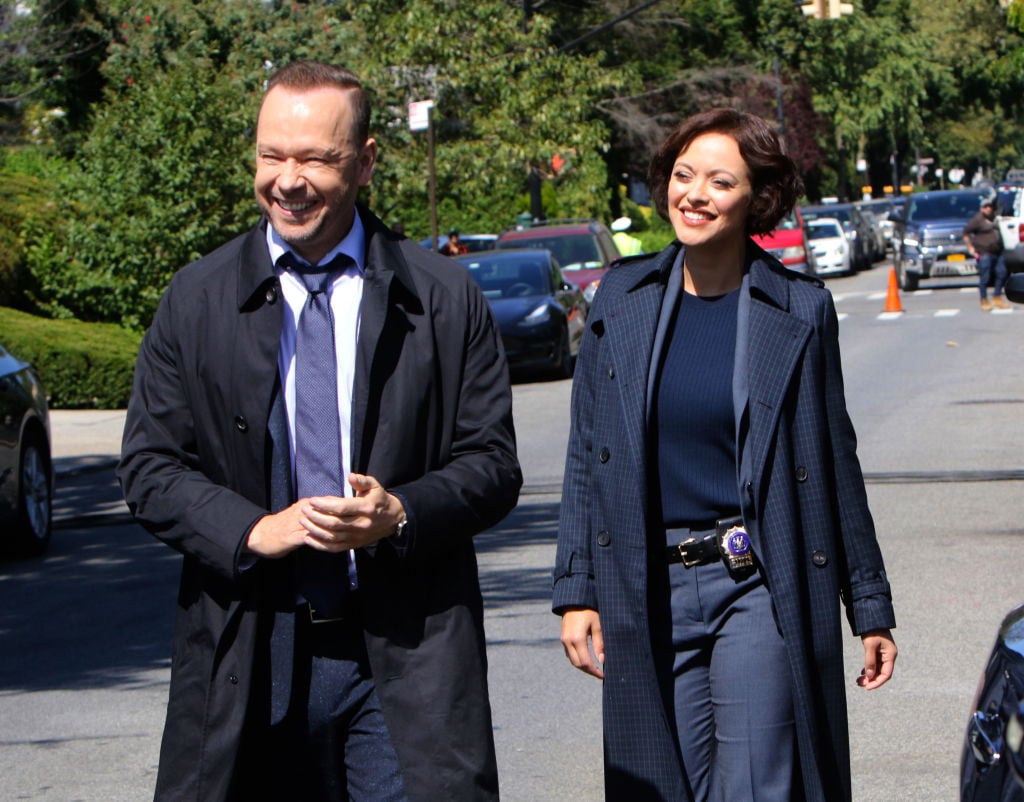 Donnie Wahlberg and Marisa Ramirez on 'Blue Bloods'