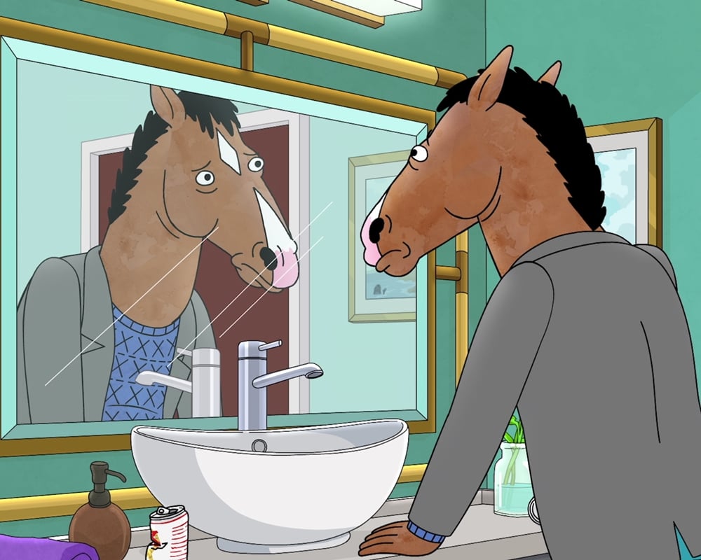 Adult cartoon BoJack Horseman