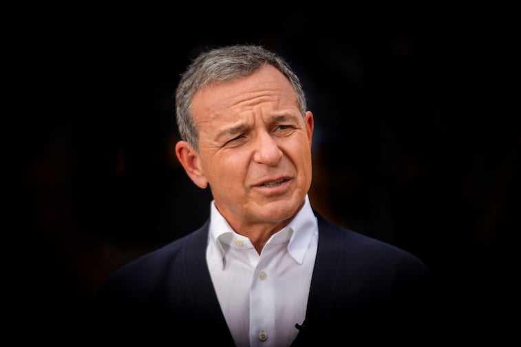 Bob Iger is interviewed at Galaxy's Edge