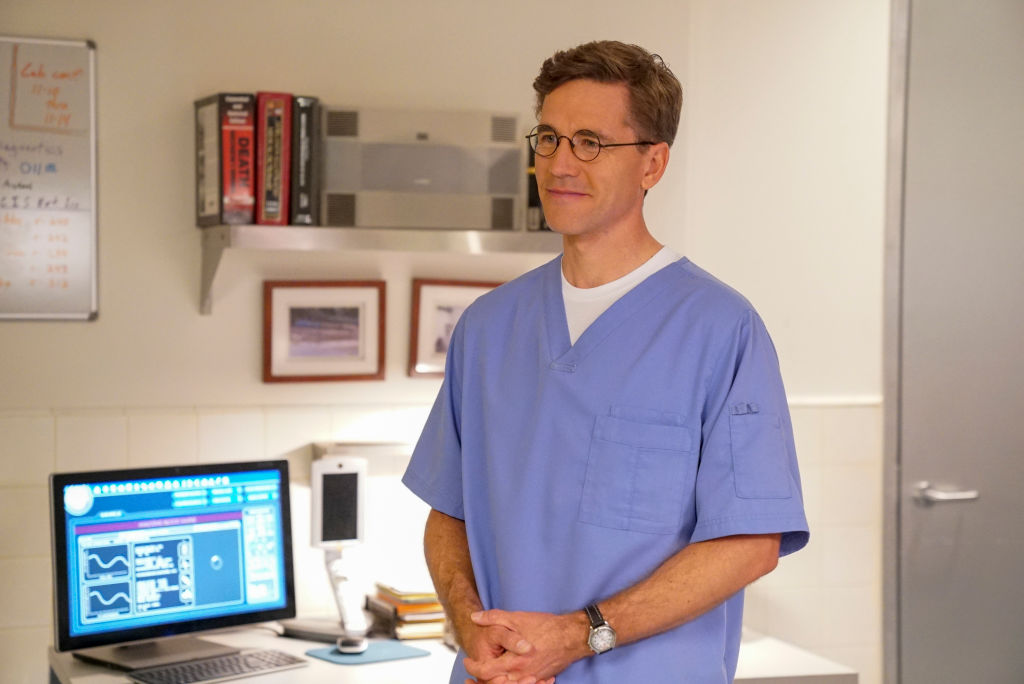 Brian Dietzen on the set of NCIS | Bill Inoshita/CBS via Getty Images