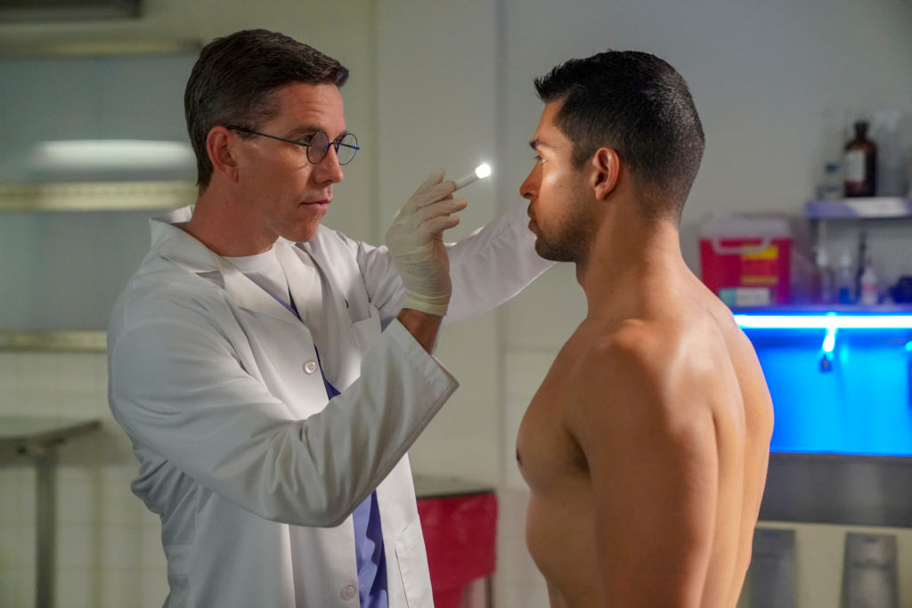 Brian Dietzen and Wilmer Valderrama | Sonja Flemming/CBS via Getty Images