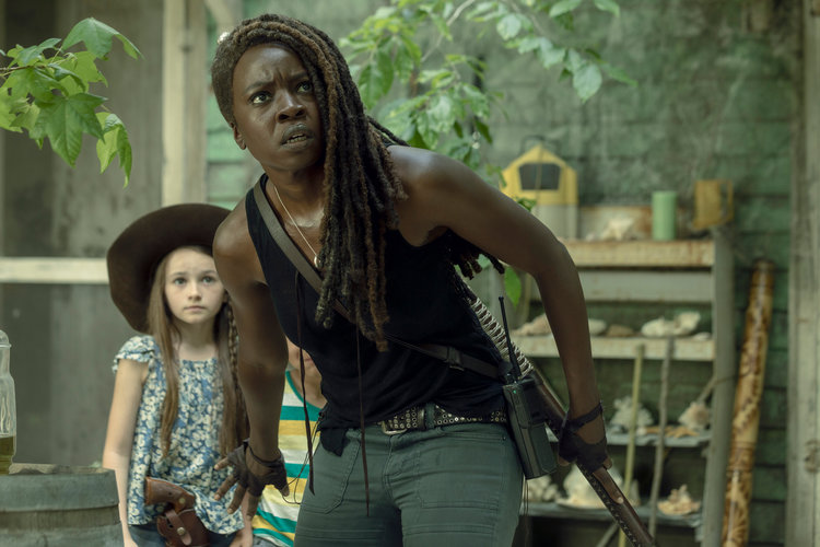Cailey Fleming and Danai Gurira