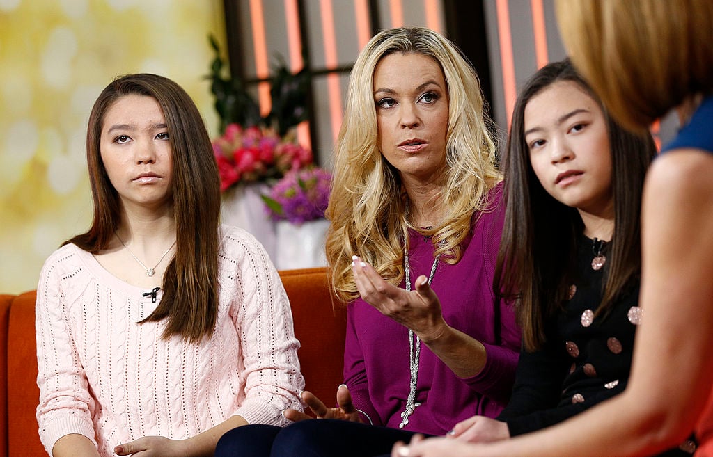 Cara Gosselin, Kate Gosselin, and Mady Gosselin 