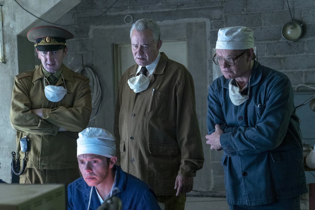 A scene still from Episode 4 of HBO's 'Chernobyl.'