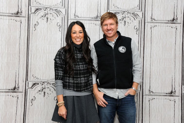 Chip and Joanna Gaines during a 'Fixer Upper' interview