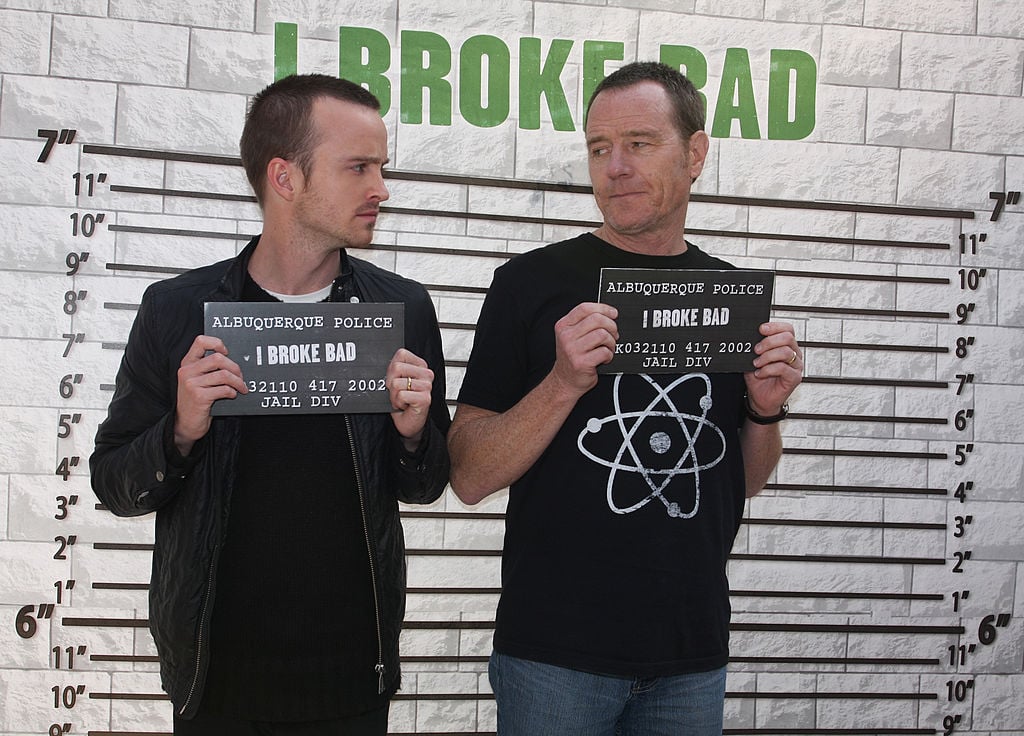 Bryan Cranston and Aaron Paul