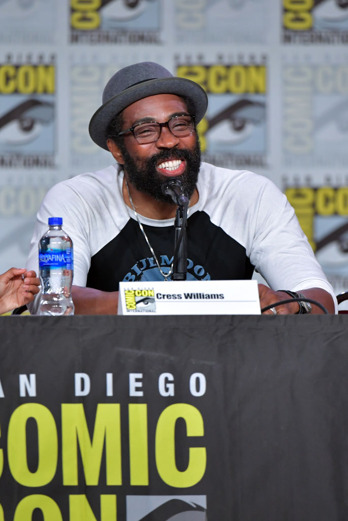 Cress Williams at Black Lightning Q & A at Comic Con 2019