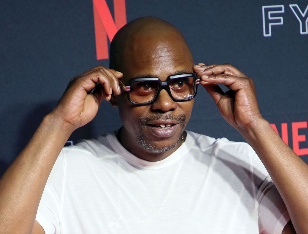 Dave Chappelle on the red carpet