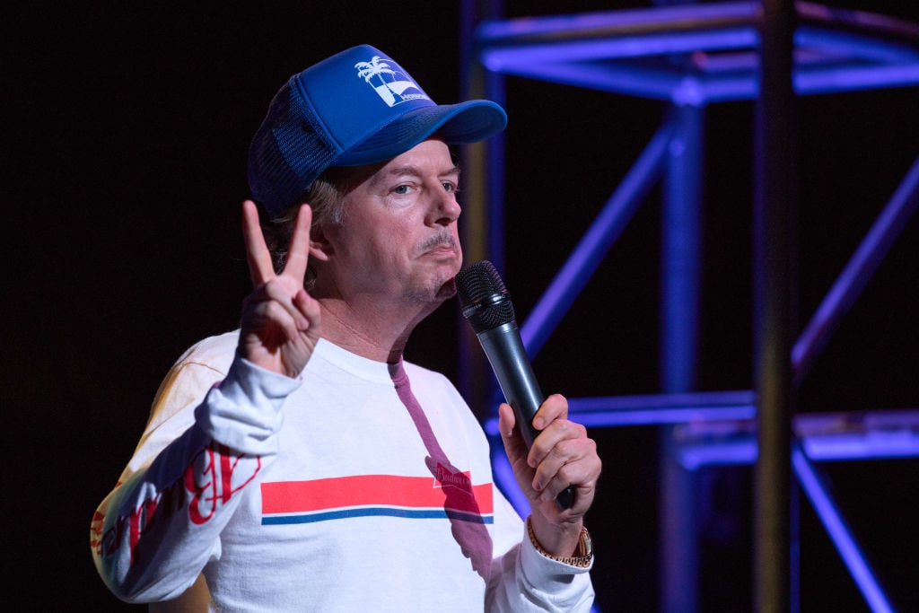 David Spade performing