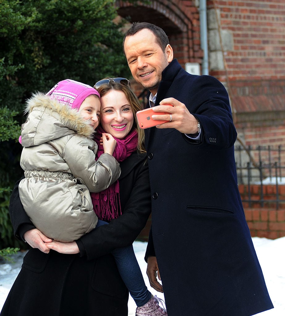 Donnie Wahlberg on the set of Blue Bloods | Bobby Bank/WireImage