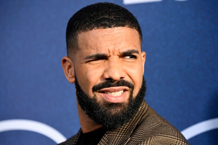 Drake on the red carpet