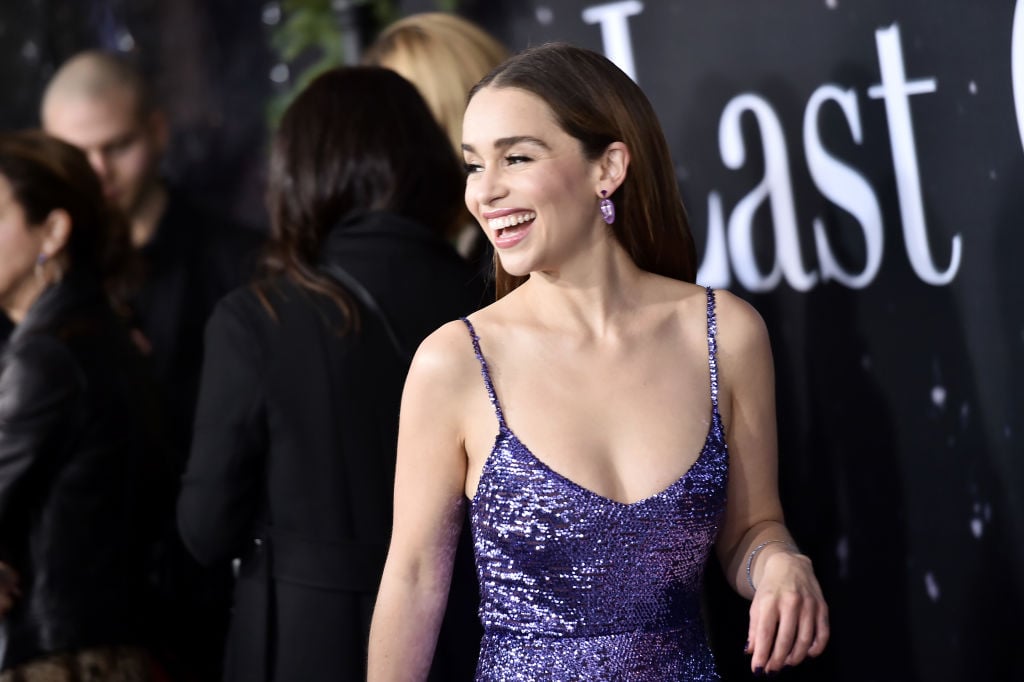 Emilia Clarke at "Last Christmas" New York Premiere