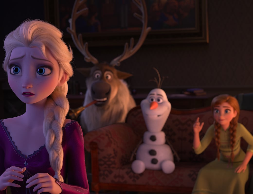 Frozen 2 Charades scene