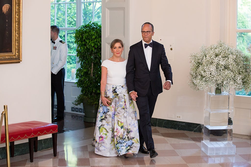 NBC 'Nightly News' Anchor Lester Holt and his wife, Carol Hagen-Holt