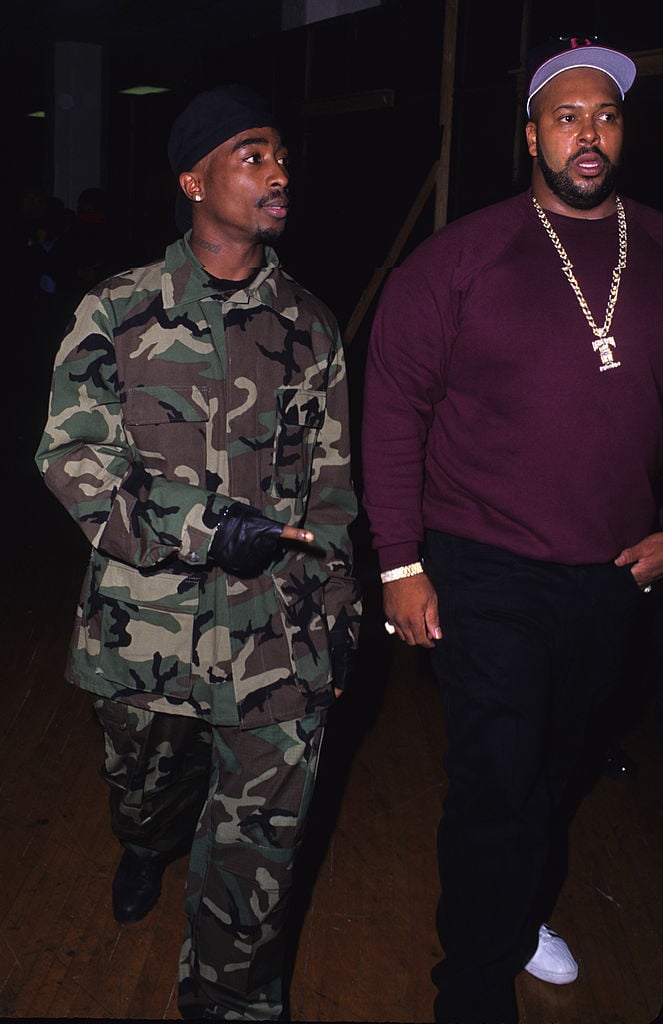 Tupac Shakur and Suge Knight