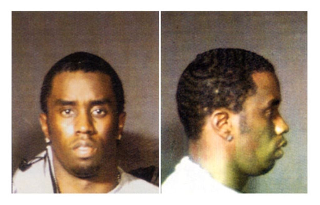 Diddy mugshot
