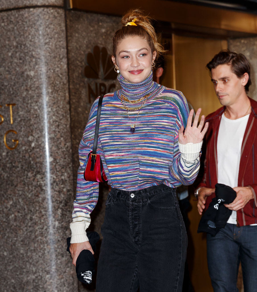 Gigi Hadid at 'SNL' afterparty