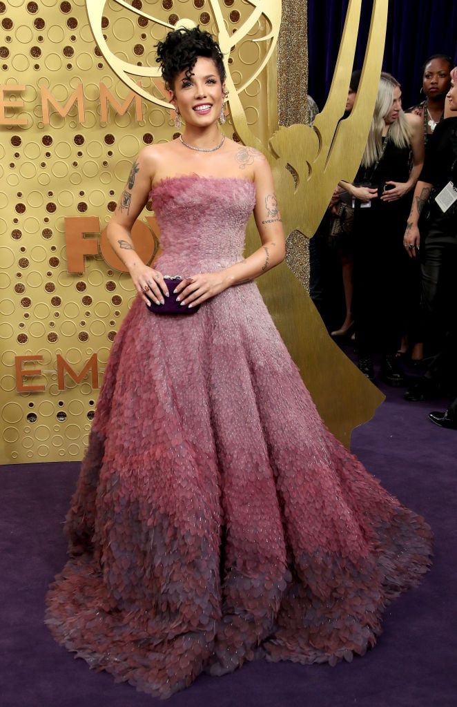 Halsey at the 2019 Emmys