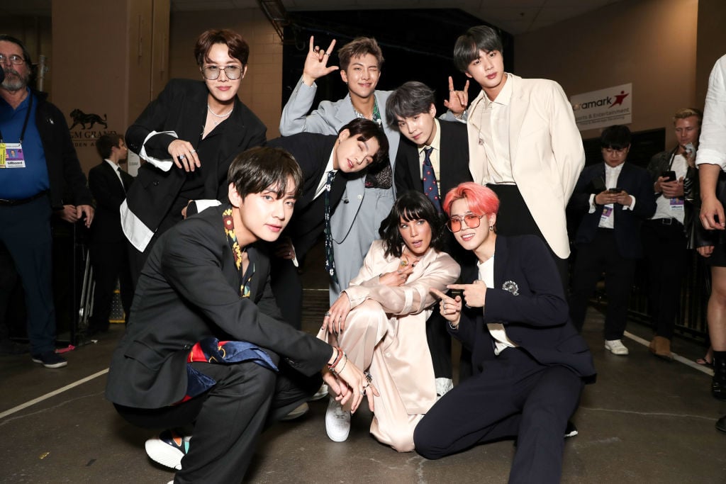 BTS and Halsey at Billboard Music Awards - Season 2019