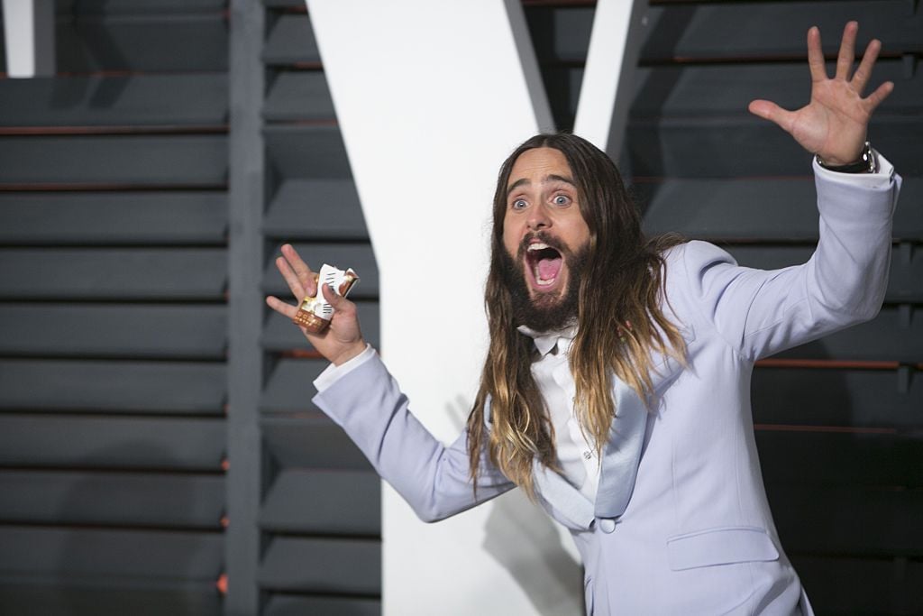 Jared Leto on the red carpet | ADRIAN SANCHEZ-GONZALEZ/AFP/Getty Images