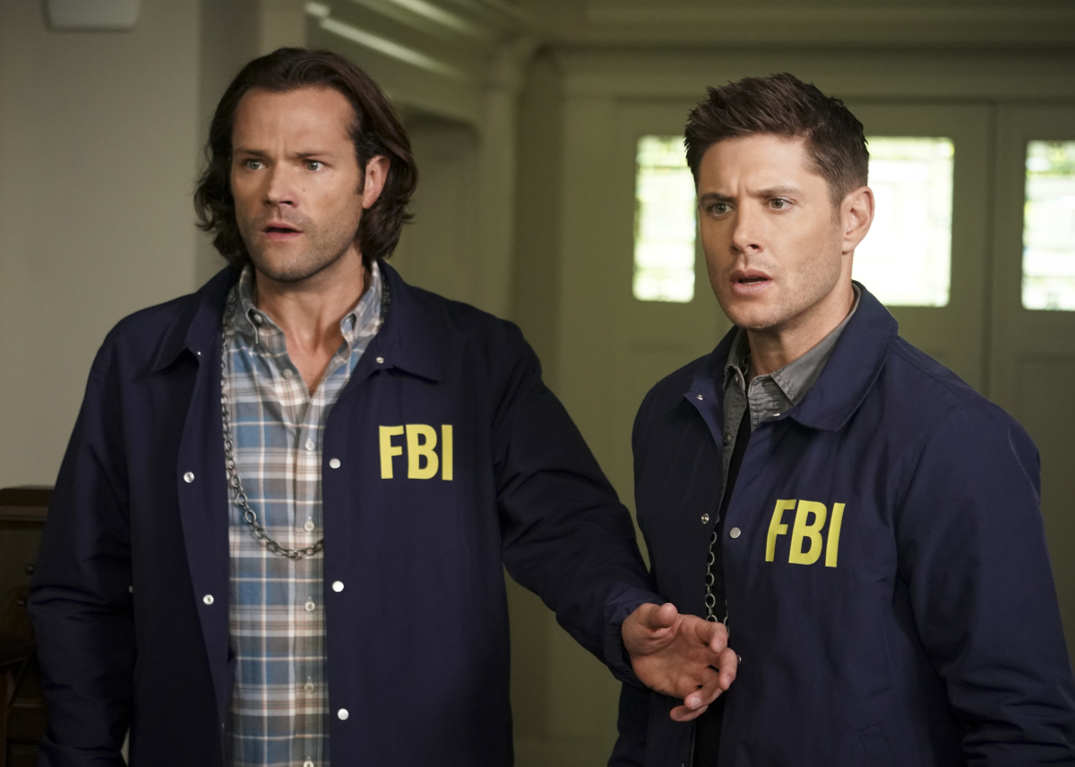 Jared Padalecki and Jensen Ackles in Supernatural