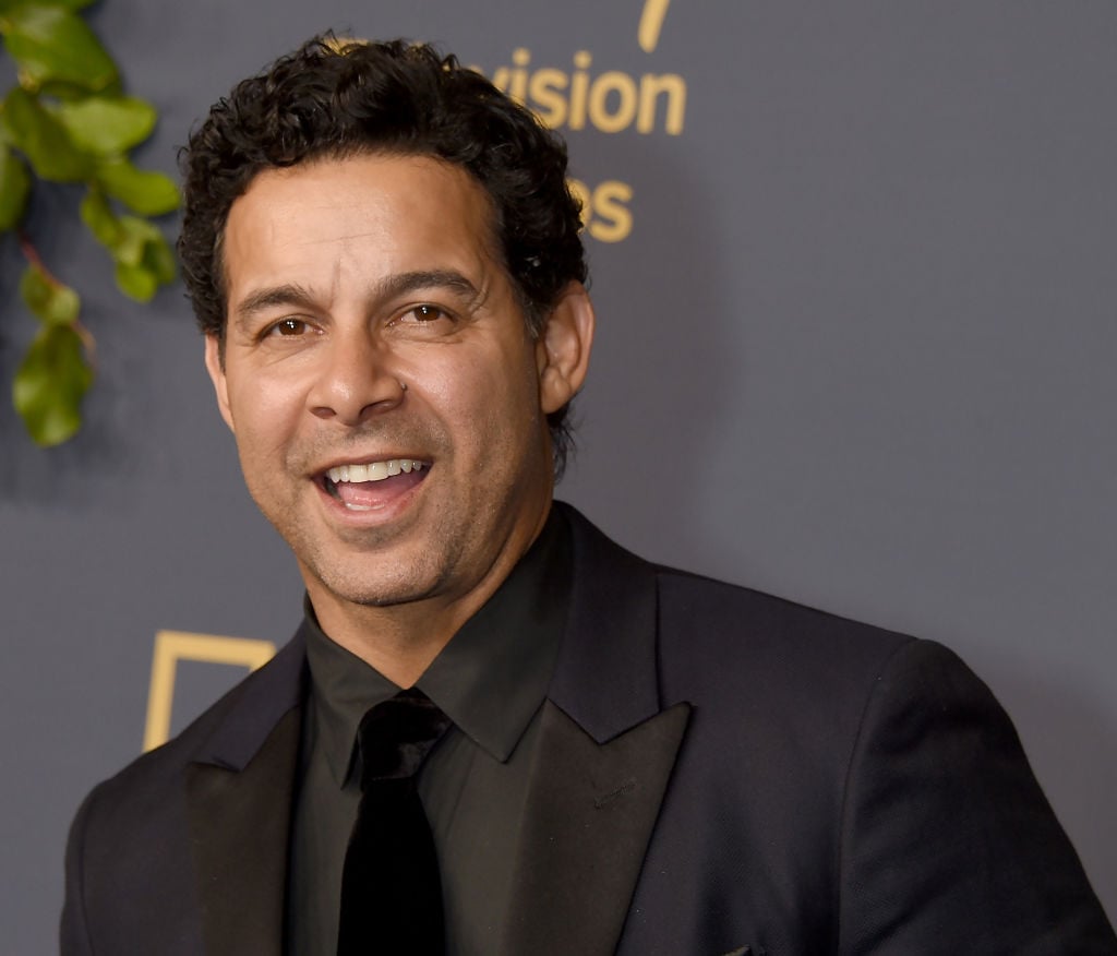 Jon Huertas on the red carpet
