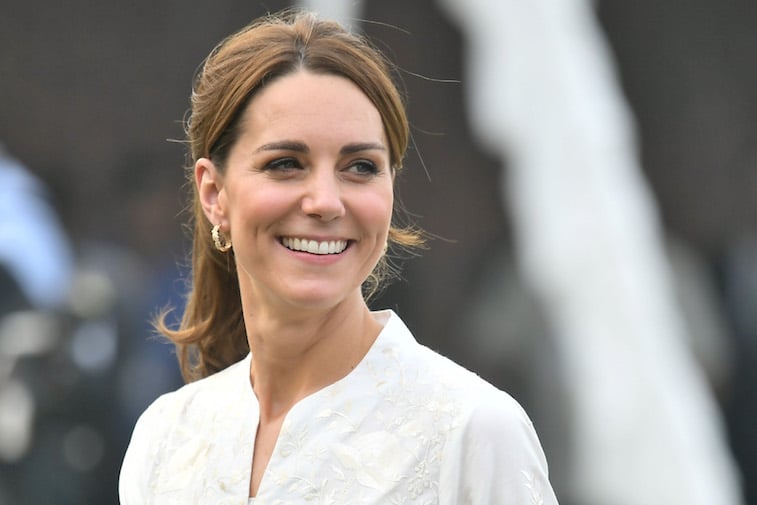 Kate Middleton smiling for the camera