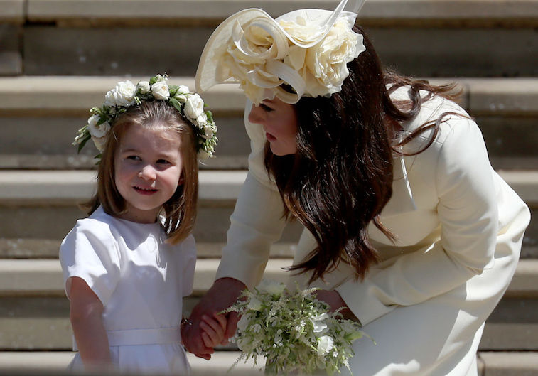 Kate Middleton and Princess Charlotte 