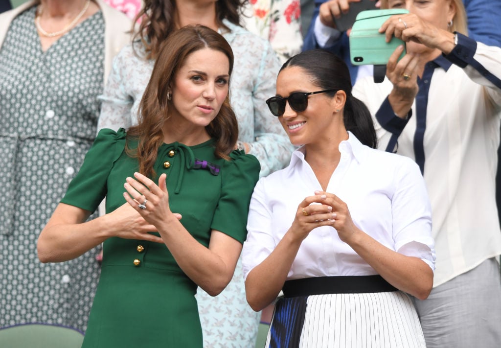 Kate Middleton and Meghan Markle