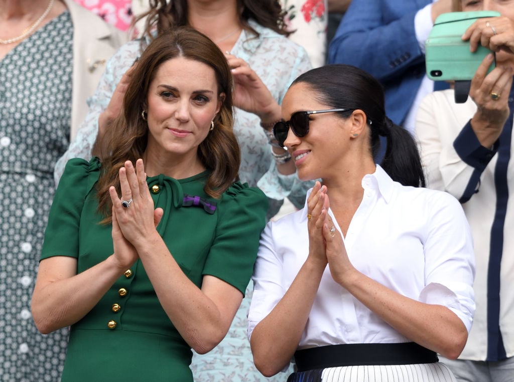 Kate Middleton and Meghan Markle