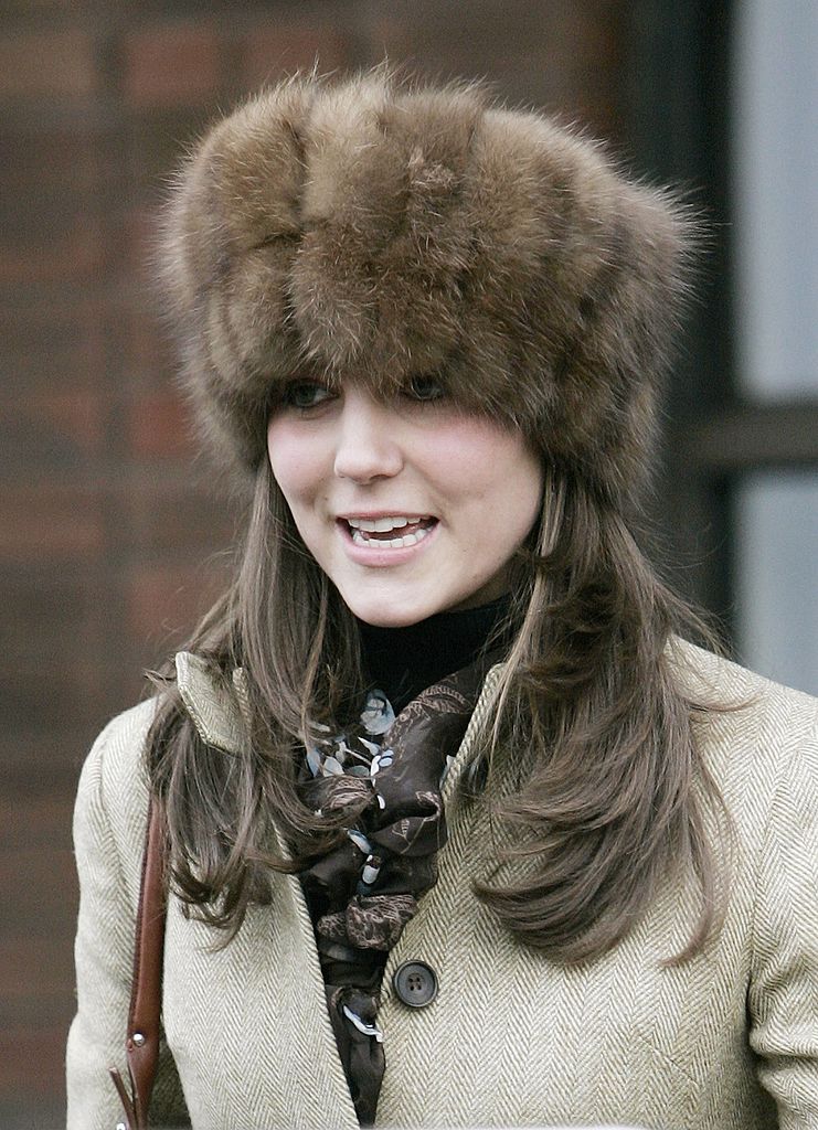 Kate Middleton at Cheltenham Races on March 17, 2006
