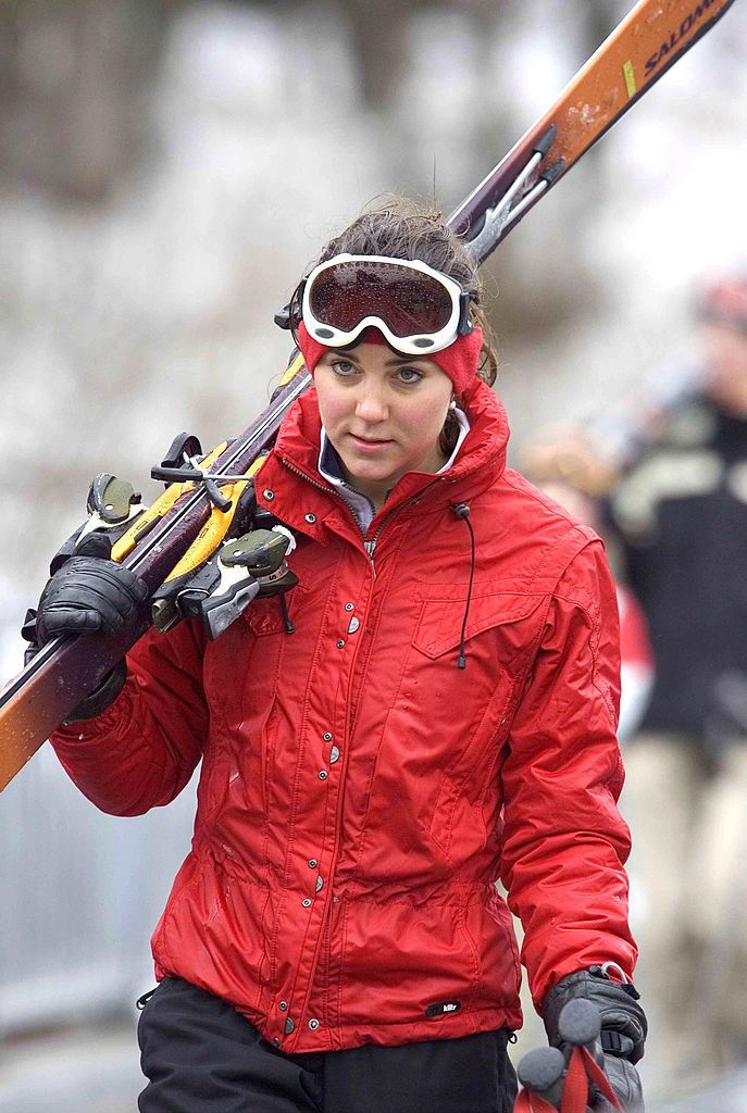 Kate Middleton skiing in Klosters, Switzerland