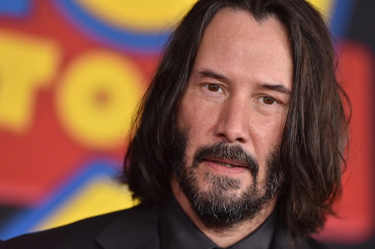 Keanu Reeves on the red carpet