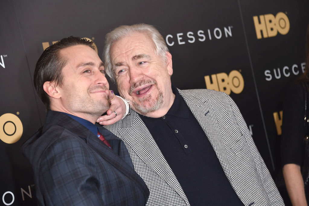Kieran Culkin and Brian Cox