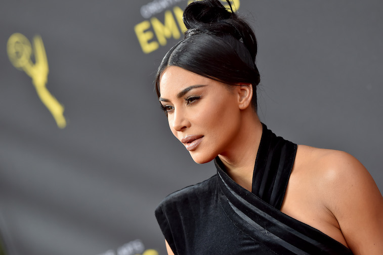 Kim Kardashian on the red carpet