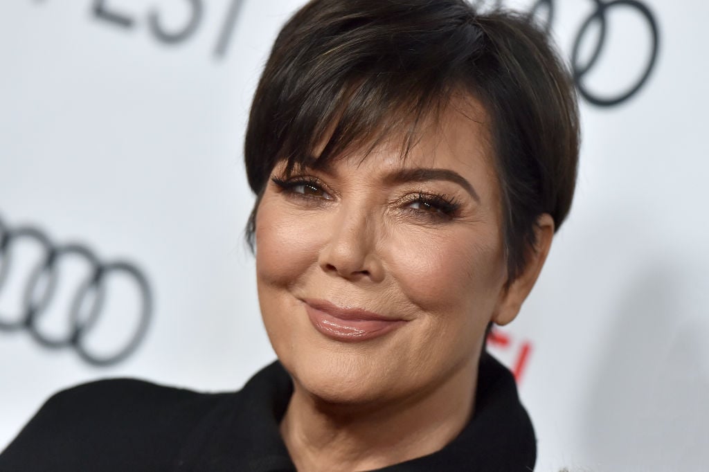 Kris Jenner on the red carpet