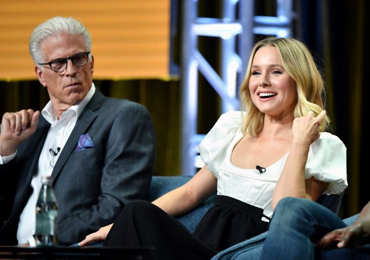 Kristen Bell laughing