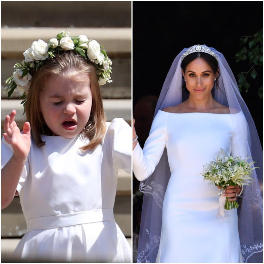 princess charlotte dress meghan markle wedding