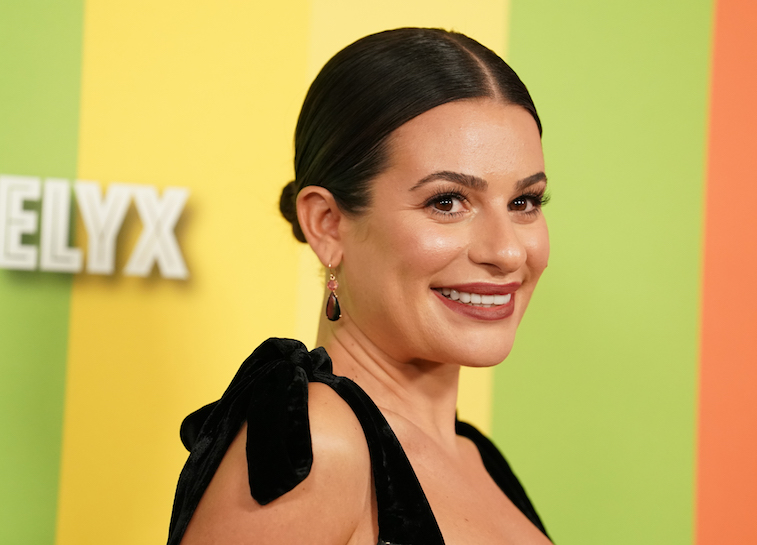 Lea Michele on the red carpet