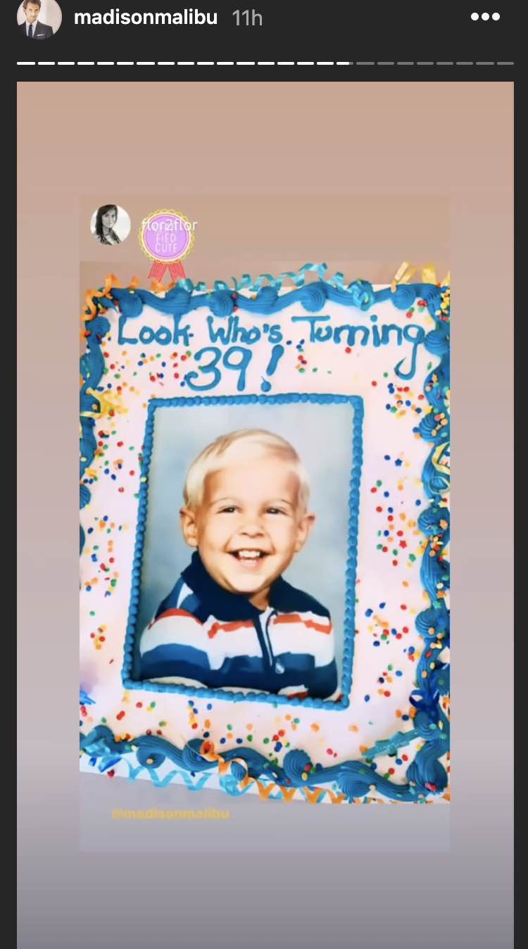 Madison Hildebrand birthday cake