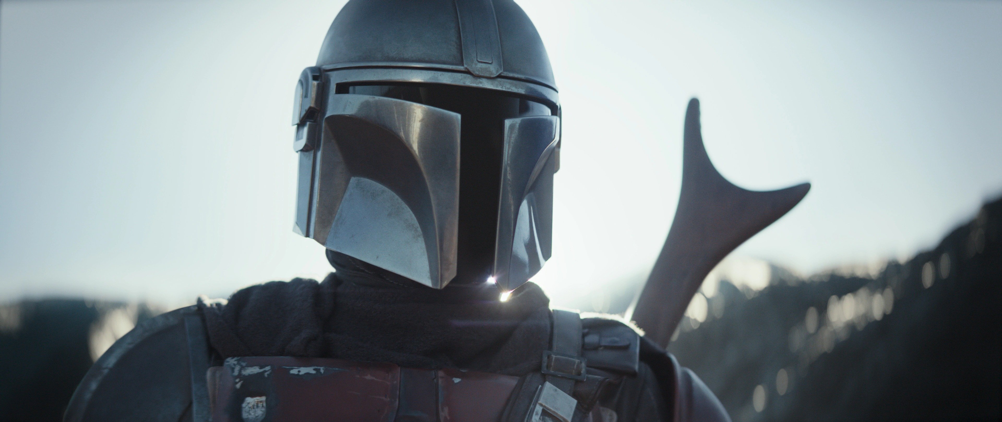 Pedro Pascal as The Mandalorian on Disney+