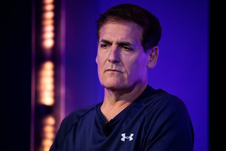 Mark Cuban at a technology conference