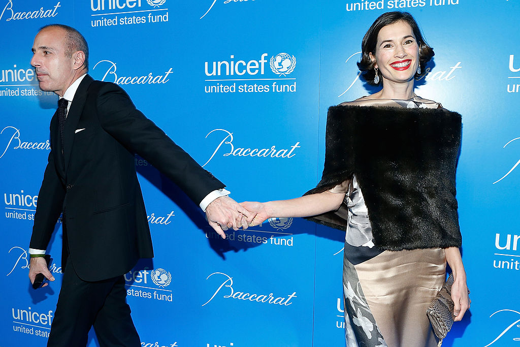 Matt Lauer and Annette Lauer