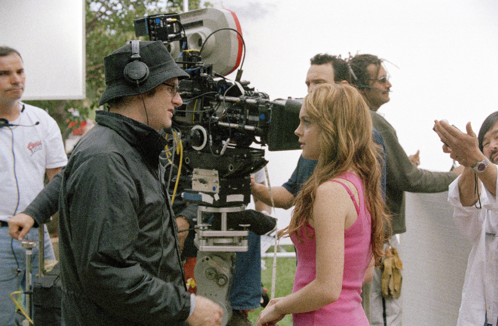 Mark Waters and Lindsay Lohan
