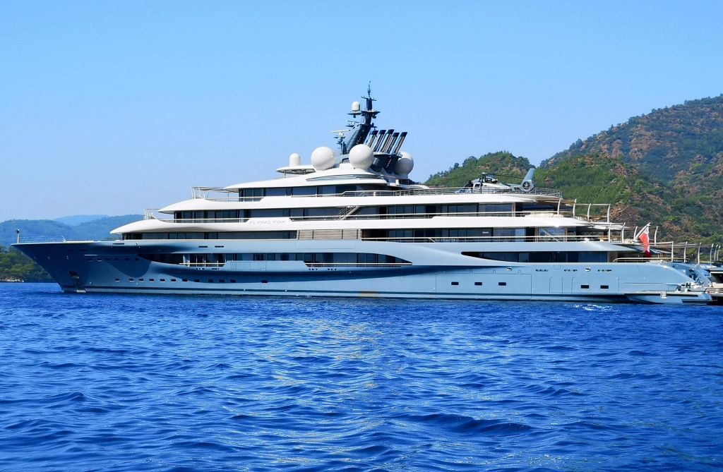 'Flying Fox', one of the top 20 largest superyachts in the world