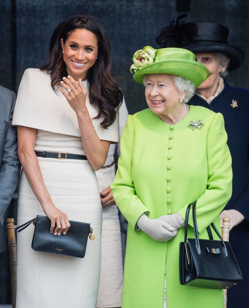 Meghan Markle and Queen Elizabeth II