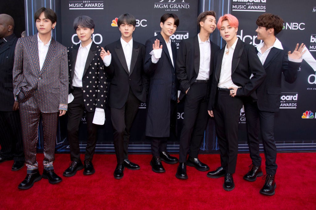 Members of BTS at 2019 Billboard Music Awards - Arrivals
