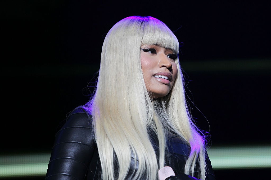 Nicki Minaj performing