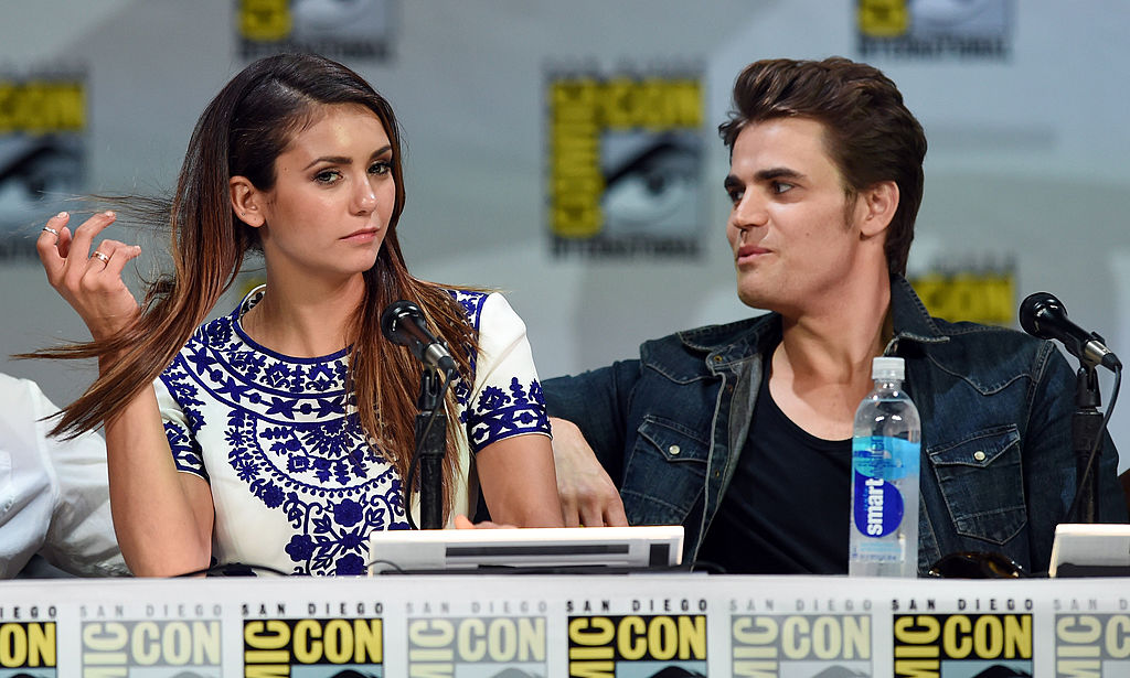 Nina Dobrev and Paul Wesley from 'The Vampire Diaries'