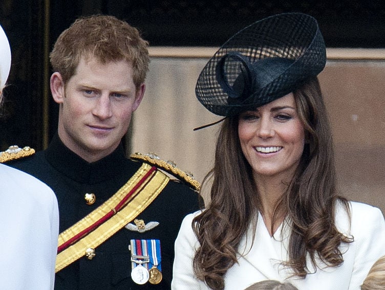 Prince Harry Accused of Pinching a ‘Shocked’ Kate Middleton At Trooping in 2011